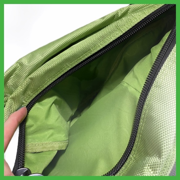 Atlantic Lime Shoulder Travel Backpack - Picture 4 of 5